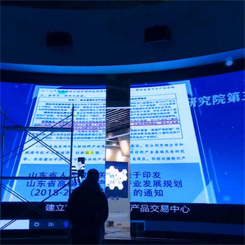 滑動(dòng)自動(dòng)led開合屏
